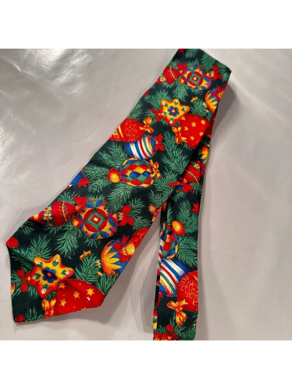 Cape Cod Neckwear Christmas Tie Mens Necktie Cotton Vintage Accessories